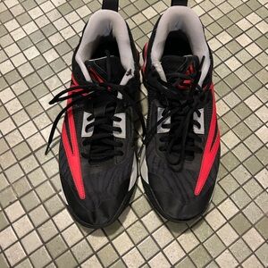 Nike Black and Red Giannis Immortality 3 Basketball Shoes